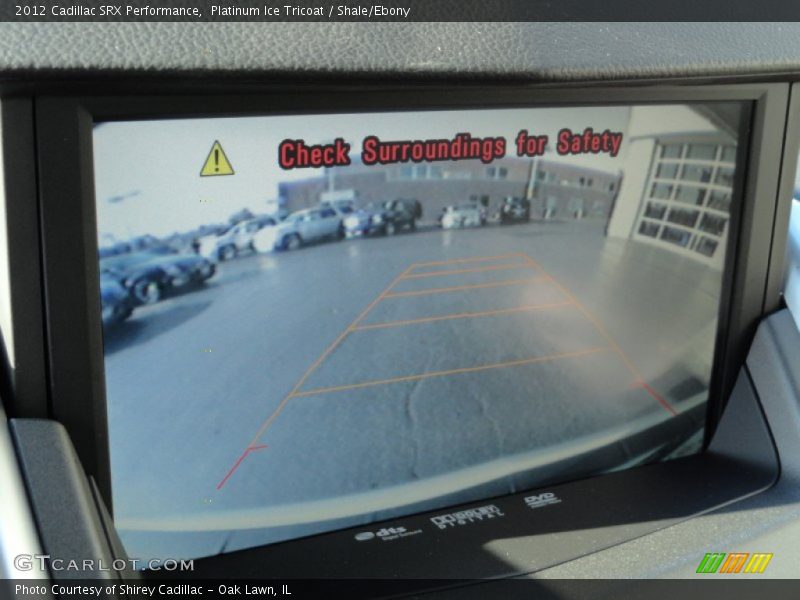 Platinum Ice Tricoat / Shale/Ebony 2012 Cadillac SRX Performance