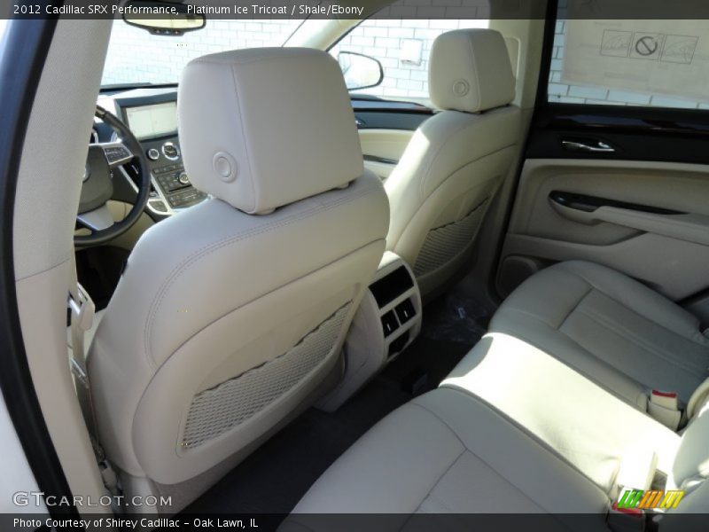 Platinum Ice Tricoat / Shale/Ebony 2012 Cadillac SRX Performance