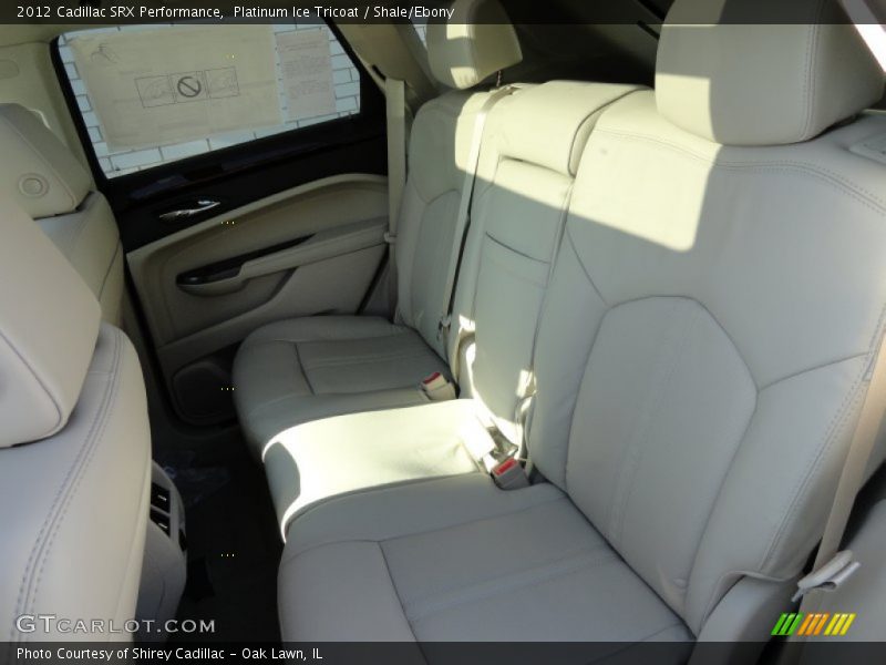 Platinum Ice Tricoat / Shale/Ebony 2012 Cadillac SRX Performance