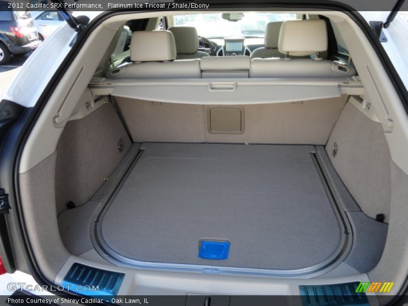 Platinum Ice Tricoat / Shale/Ebony 2012 Cadillac SRX Performance