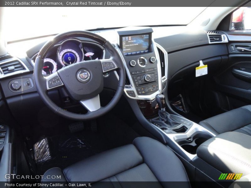 Crystal Red Tintcoat / Ebony/Ebony 2012 Cadillac SRX Performance