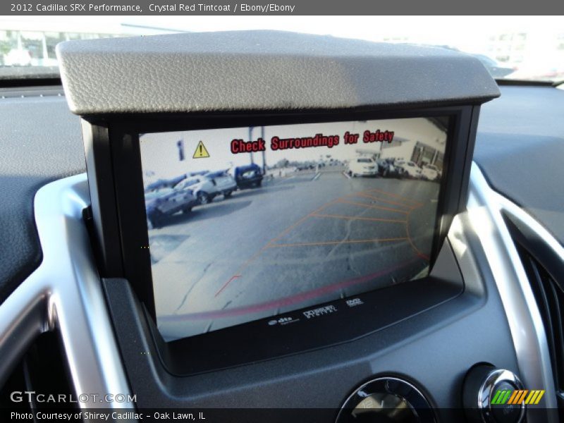Crystal Red Tintcoat / Ebony/Ebony 2012 Cadillac SRX Performance