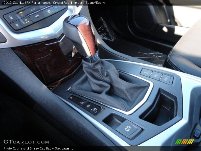 Crystal Red Tintcoat / Ebony/Ebony 2012 Cadillac SRX Performance