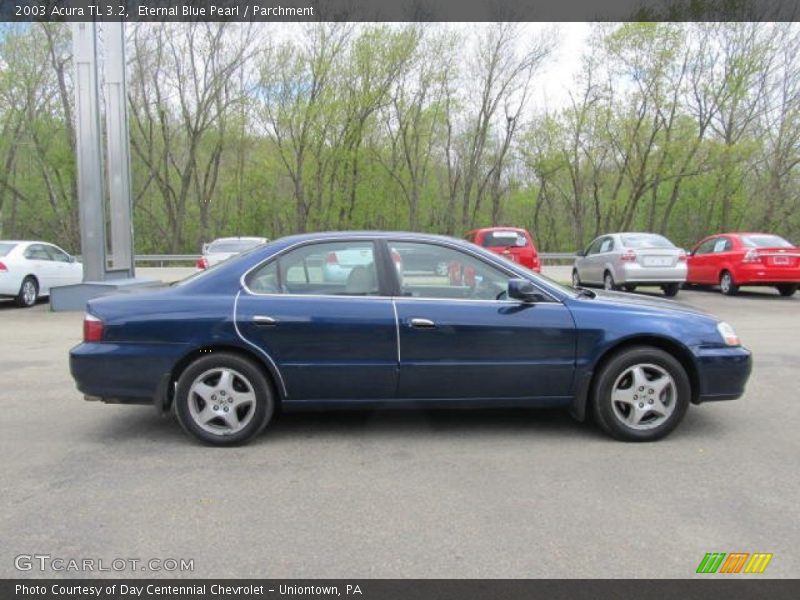 Eternal Blue Pearl / Parchment 2003 Acura TL 3.2