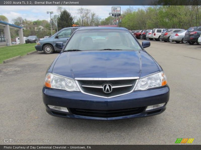 Eternal Blue Pearl / Parchment 2003 Acura TL 3.2