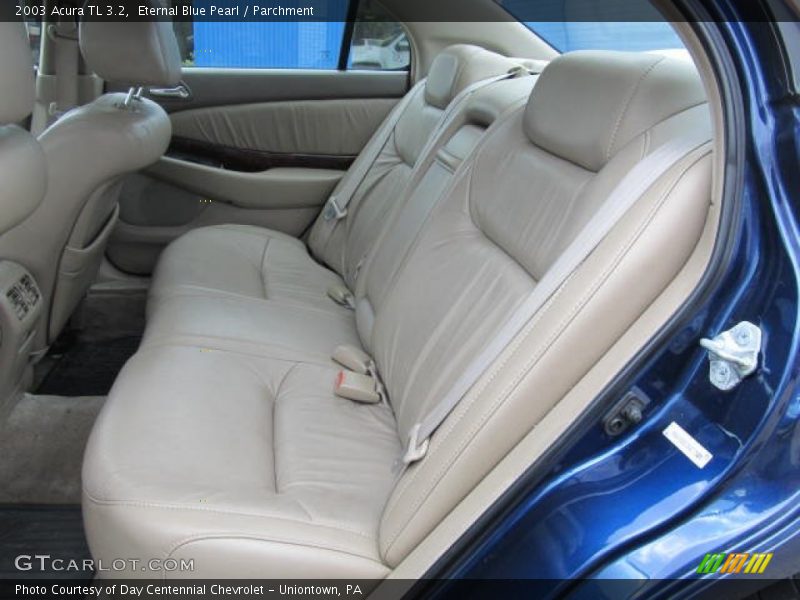 Eternal Blue Pearl / Parchment 2003 Acura TL 3.2
