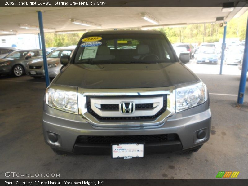 Sterling Gray Metallic / Gray 2009 Honda Pilot LX 4WD