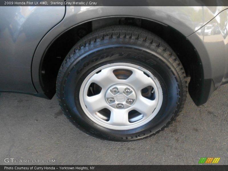 Sterling Gray Metallic / Gray 2009 Honda Pilot LX 4WD