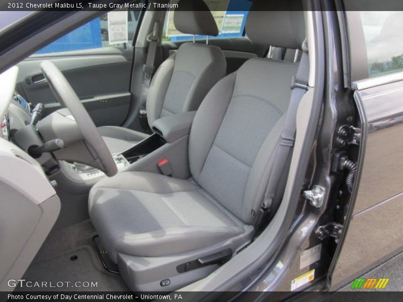 Taupe Gray Metallic / Titanium 2012 Chevrolet Malibu LS