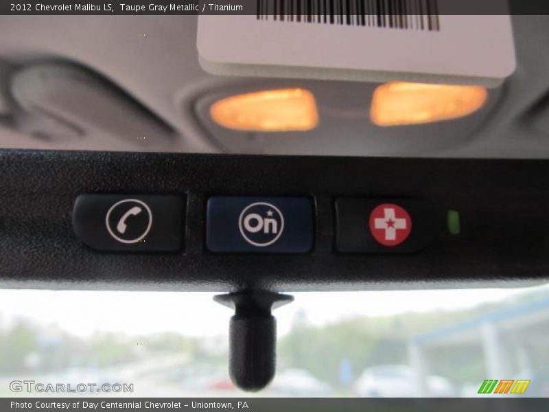 Taupe Gray Metallic / Titanium 2012 Chevrolet Malibu LS