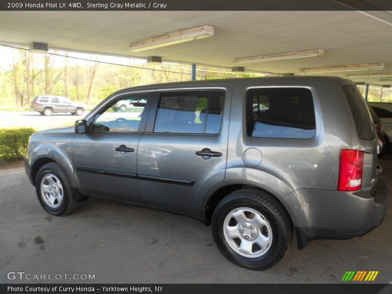 Sterling Gray Metallic / Gray 2009 Honda Pilot LX 4WD