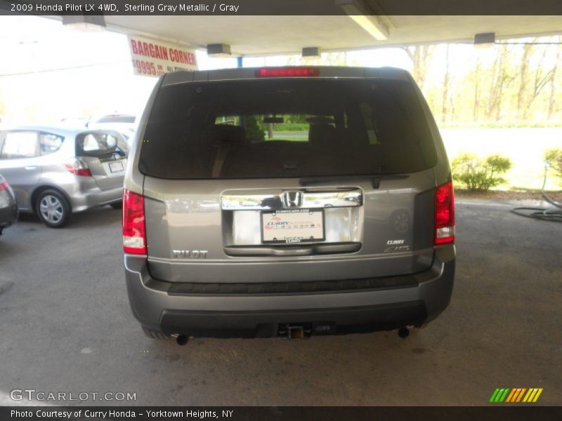 Sterling Gray Metallic / Gray 2009 Honda Pilot LX 4WD