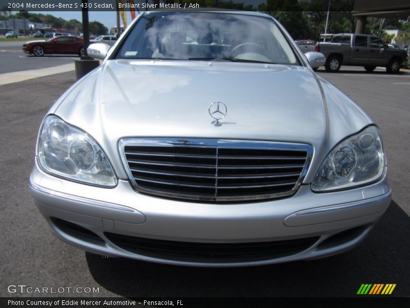 Brilliant Silver Metallic / Ash 2004 Mercedes-Benz S 430 Sedan