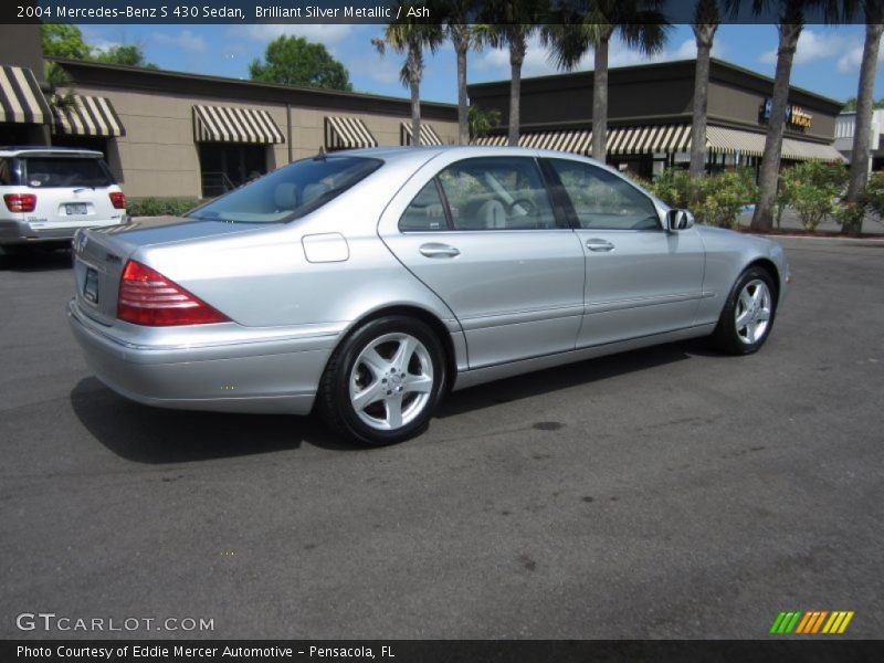 Brilliant Silver Metallic / Ash 2004 Mercedes-Benz S 430 Sedan