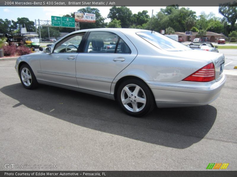 Brilliant Silver Metallic / Ash 2004 Mercedes-Benz S 430 Sedan