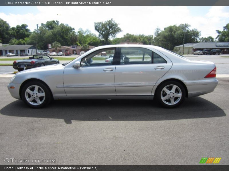 Brilliant Silver Metallic / Ash 2004 Mercedes-Benz S 430 Sedan