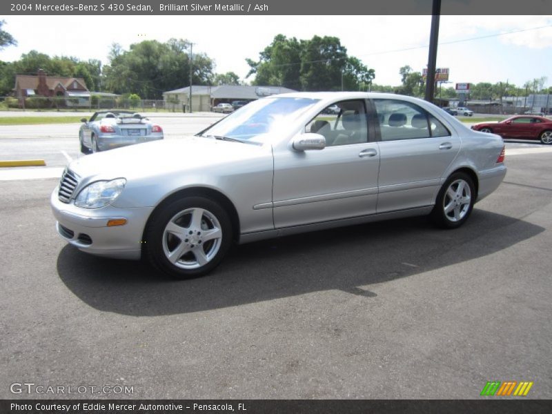 Brilliant Silver Metallic / Ash 2004 Mercedes-Benz S 430 Sedan