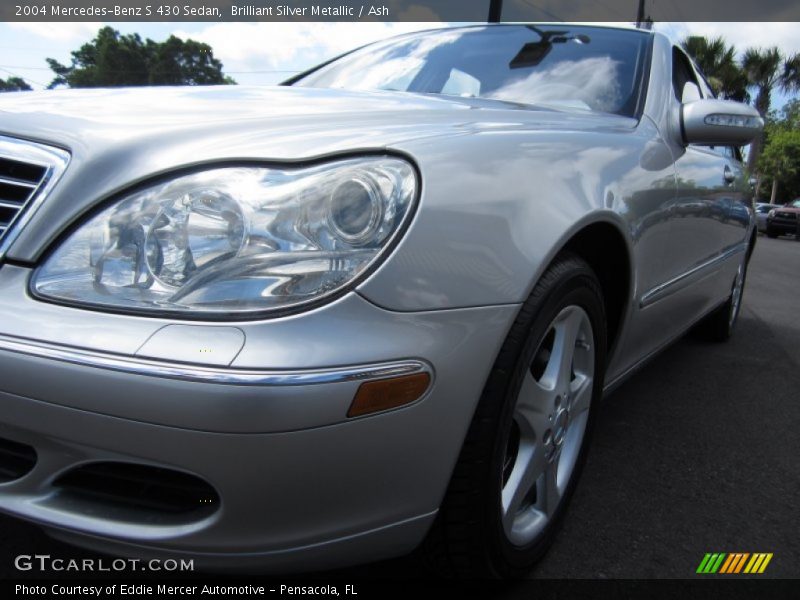 Brilliant Silver Metallic / Ash 2004 Mercedes-Benz S 430 Sedan