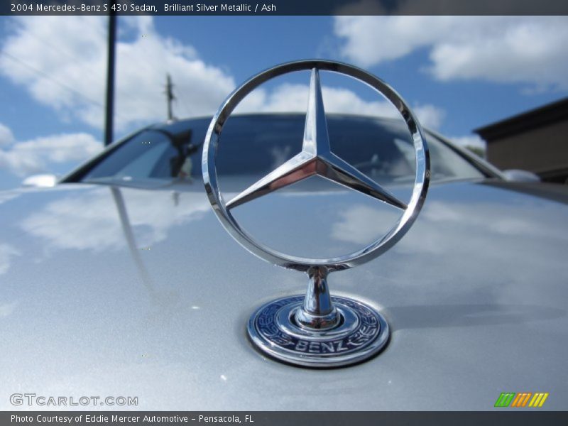 Brilliant Silver Metallic / Ash 2004 Mercedes-Benz S 430 Sedan