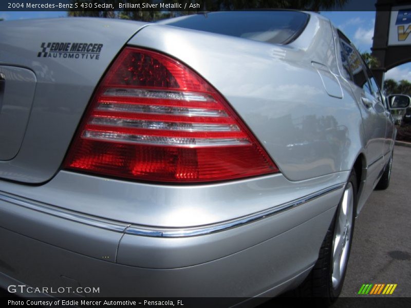Brilliant Silver Metallic / Ash 2004 Mercedes-Benz S 430 Sedan