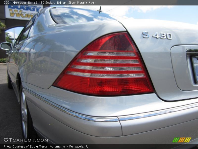 Brilliant Silver Metallic / Ash 2004 Mercedes-Benz S 430 Sedan