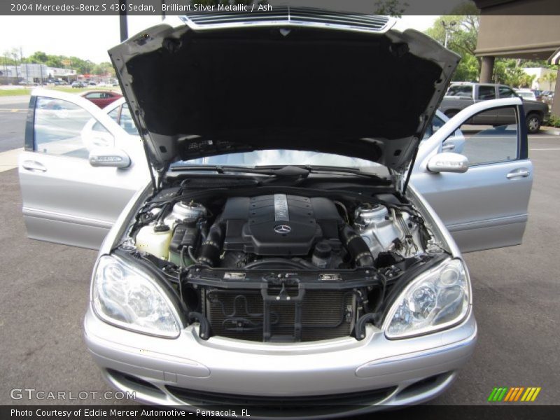 Brilliant Silver Metallic / Ash 2004 Mercedes-Benz S 430 Sedan