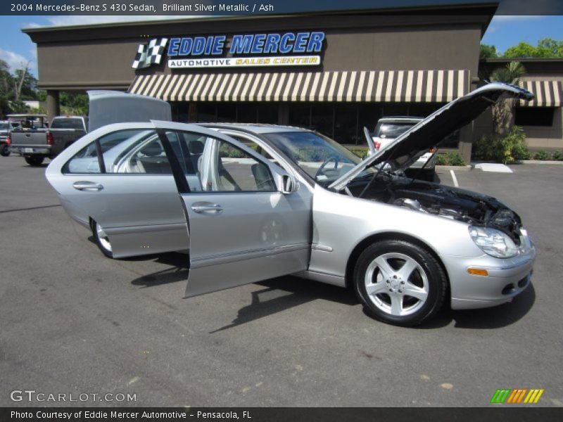Brilliant Silver Metallic / Ash 2004 Mercedes-Benz S 430 Sedan