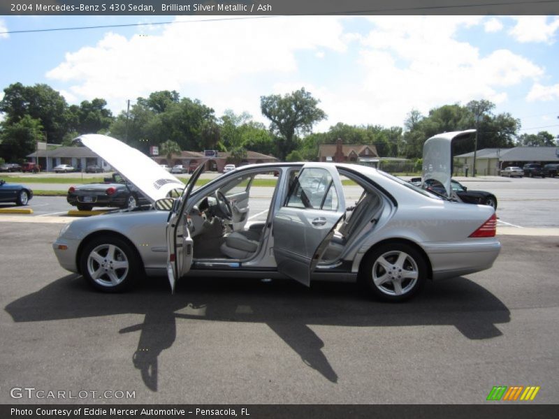 Brilliant Silver Metallic / Ash 2004 Mercedes-Benz S 430 Sedan