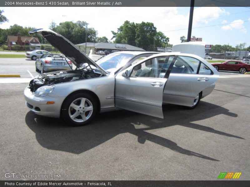 Brilliant Silver Metallic / Ash 2004 Mercedes-Benz S 430 Sedan