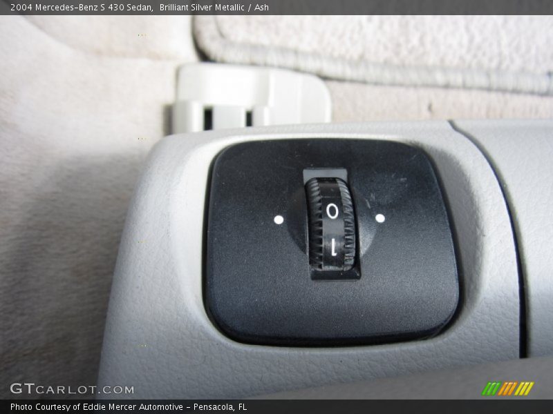 Brilliant Silver Metallic / Ash 2004 Mercedes-Benz S 430 Sedan