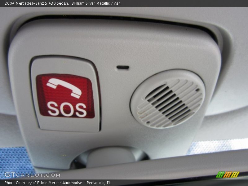 Brilliant Silver Metallic / Ash 2004 Mercedes-Benz S 430 Sedan