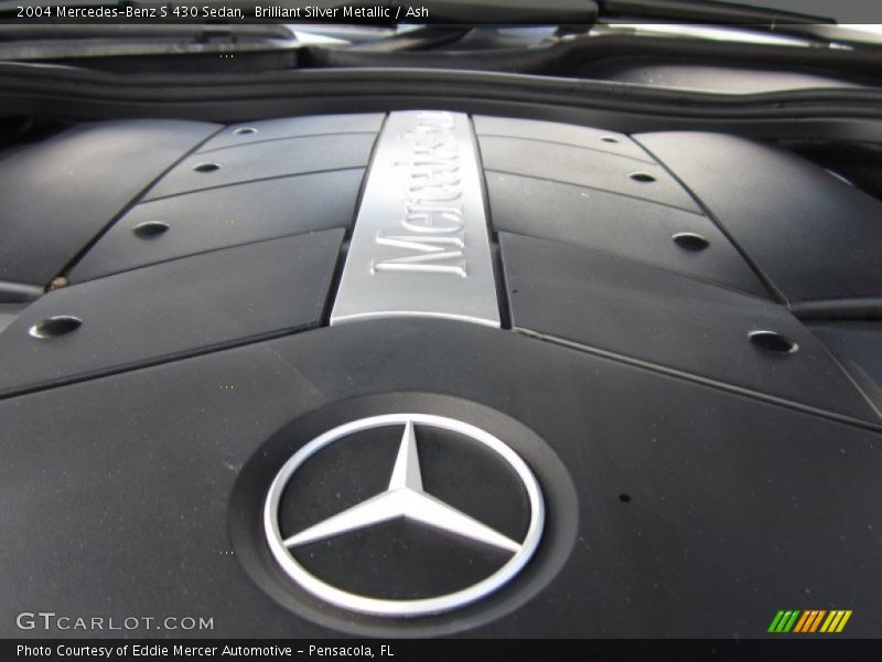 Brilliant Silver Metallic / Ash 2004 Mercedes-Benz S 430 Sedan