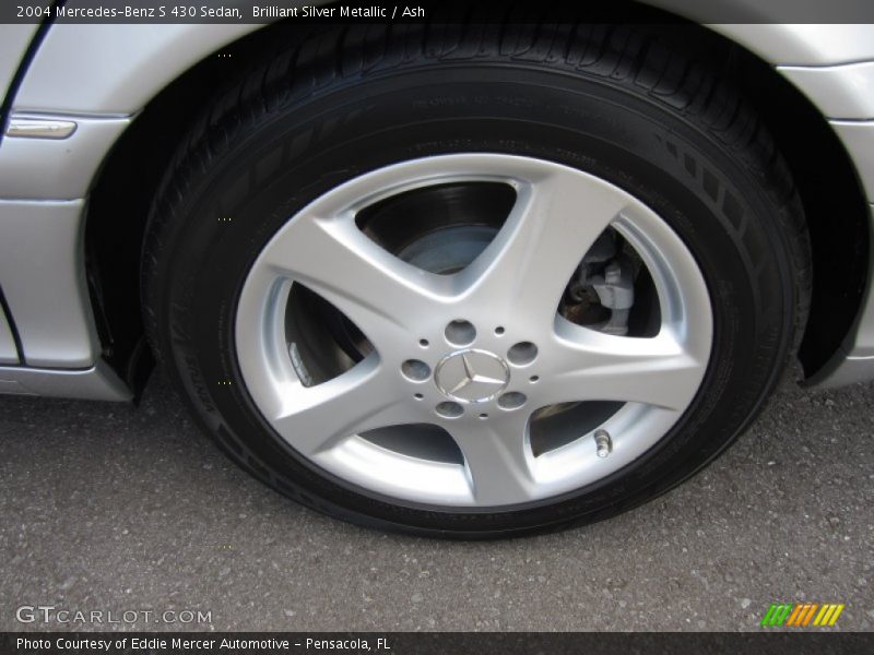 Brilliant Silver Metallic / Ash 2004 Mercedes-Benz S 430 Sedan