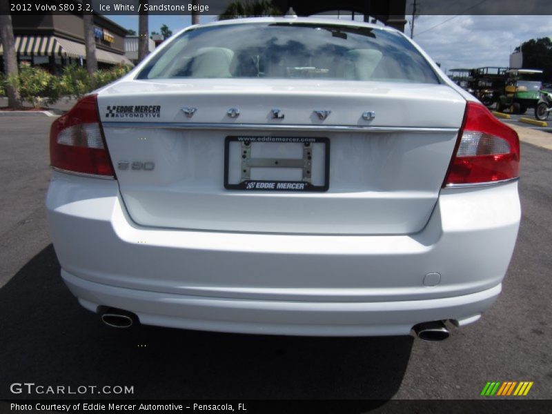 Ice White / Sandstone Beige 2012 Volvo S80 3.2