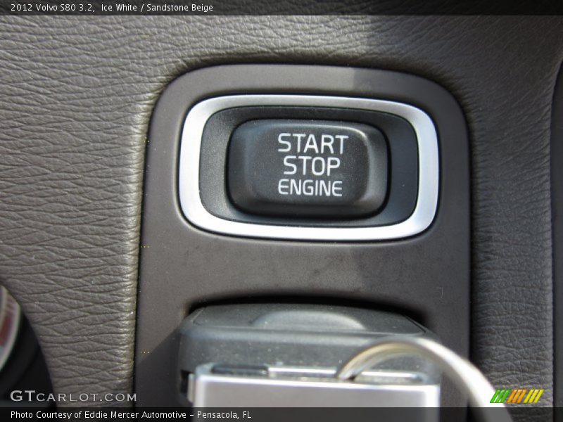 Ice White / Sandstone Beige 2012 Volvo S80 3.2