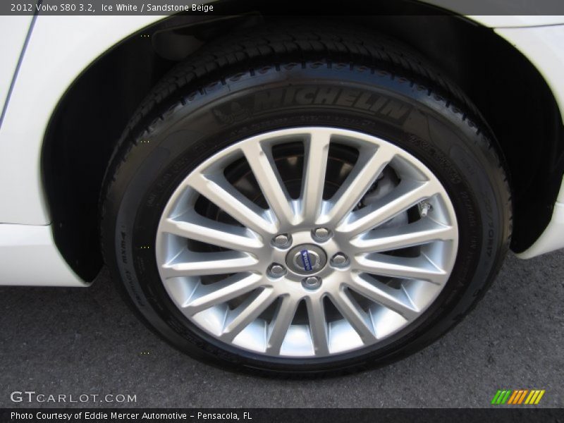Ice White / Sandstone Beige 2012 Volvo S80 3.2