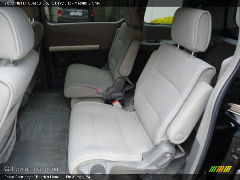 Galaxy Black Metallic / Gray 2007 Nissan Quest 3.5 S