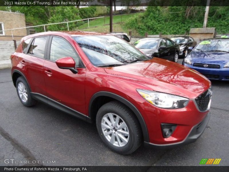 Front 3/4 View of 2013 CX-5 Touring