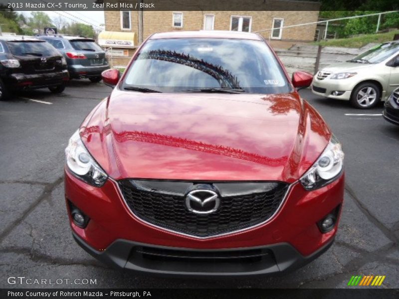 Zeal Red Mica / Black 2013 Mazda CX-5 Touring