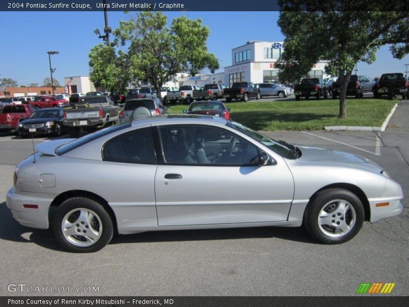 Ultra Silver Metallic / Graphite 2004 Pontiac Sunfire Coupe