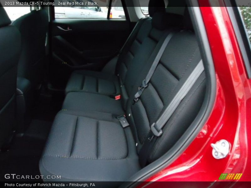 Zeal Red Mica / Black 2013 Mazda CX-5 Touring