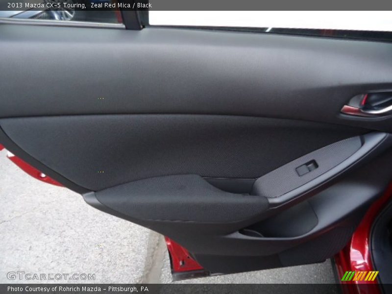 Zeal Red Mica / Black 2013 Mazda CX-5 Touring