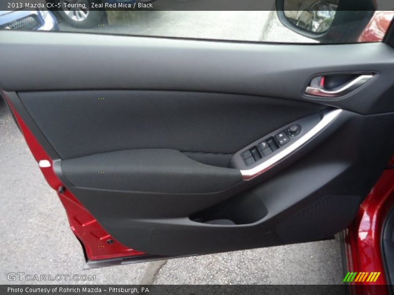 Zeal Red Mica / Black 2013 Mazda CX-5 Touring