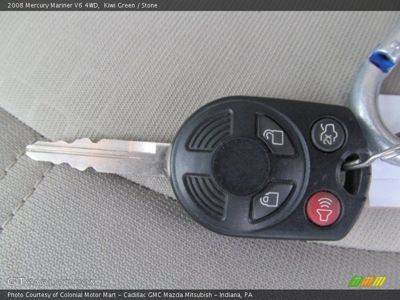 Keys of 2008 Mariner V6 4WD