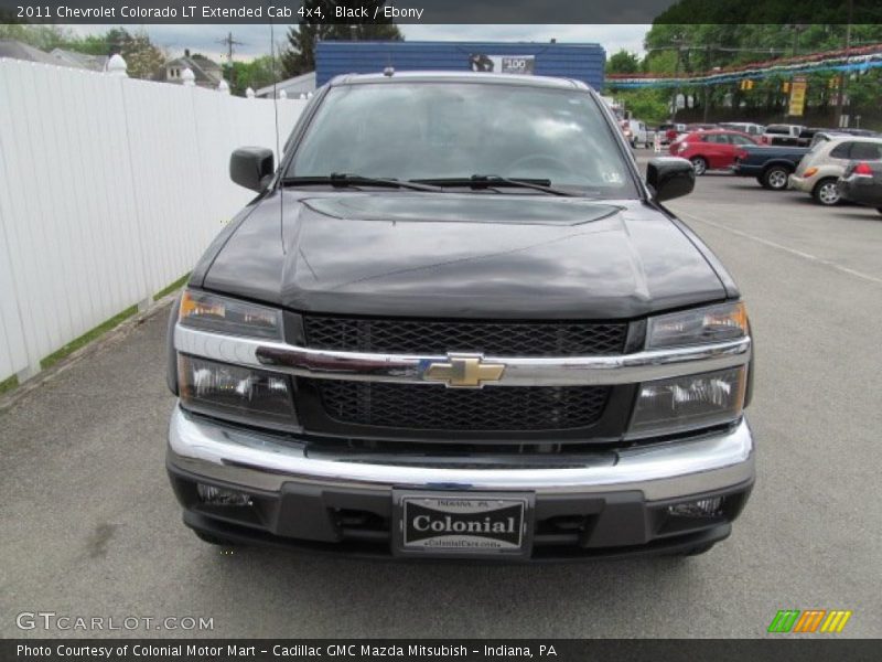 Black / Ebony 2011 Chevrolet Colorado LT Extended Cab 4x4