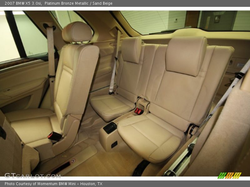 Platinum Bronze Metallic / Sand Beige 2007 BMW X5 3.0si
