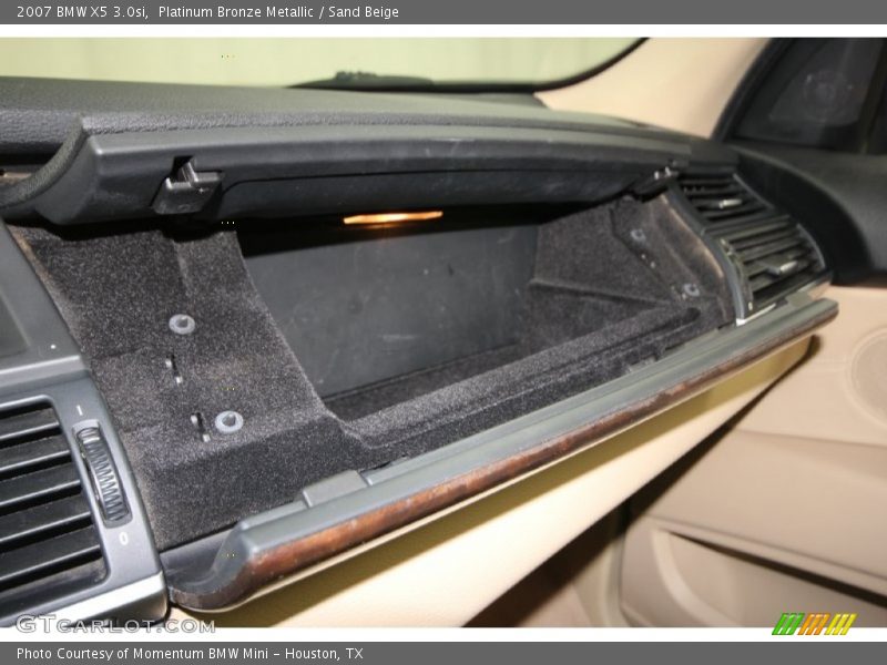 Platinum Bronze Metallic / Sand Beige 2007 BMW X5 3.0si