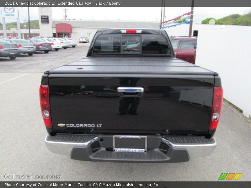 Black / Ebony 2011 Chevrolet Colorado LT Extended Cab 4x4