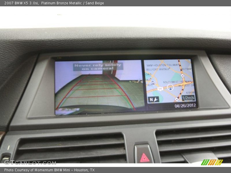Platinum Bronze Metallic / Sand Beige 2007 BMW X5 3.0si