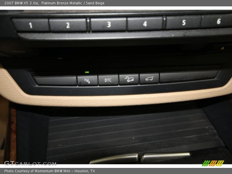Platinum Bronze Metallic / Sand Beige 2007 BMW X5 3.0si